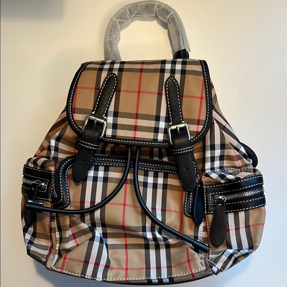 New Burberry Inspired Backpack